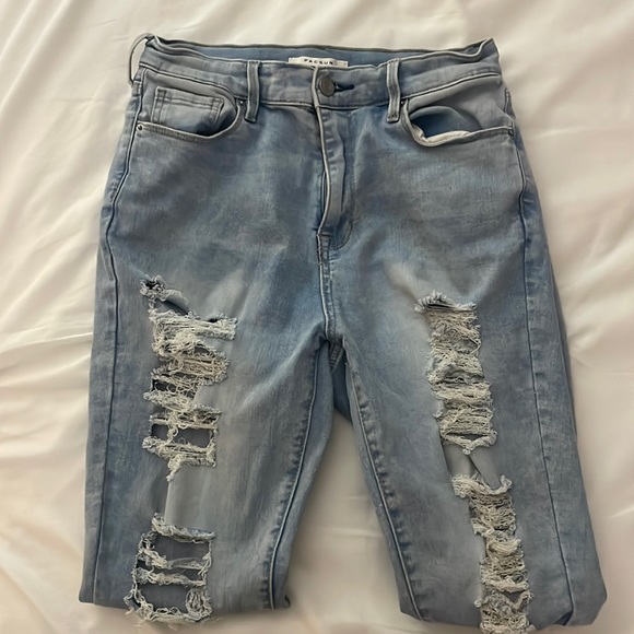 PacSun light wash ripped jeans - Picture 1 of 6